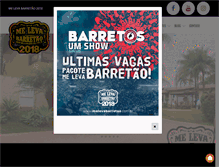 Tablet Screenshot of melevabarretao.com.br